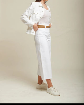 Faye cropped jean ‘White’