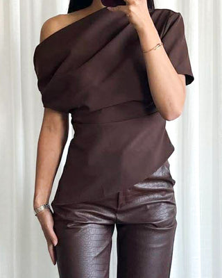 Bailey Top 'Brown' (Excluded from BF)