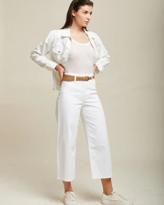 Faye cropped jean ‘White’