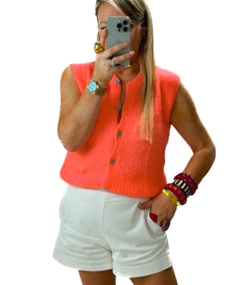 Baby Jordan Sleeveless Knit 'Orange'
