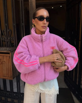 Mika Fleece Sweatshirt 'Baby Pink'