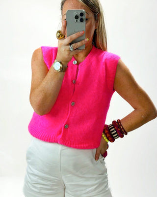 Baby Jordan Sleeveless Knit 'Hot Pink'pre order