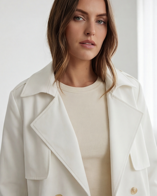 Jackie Mac Coat 'White'