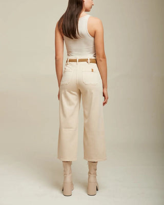 Faye cropped jean ‘Beige’