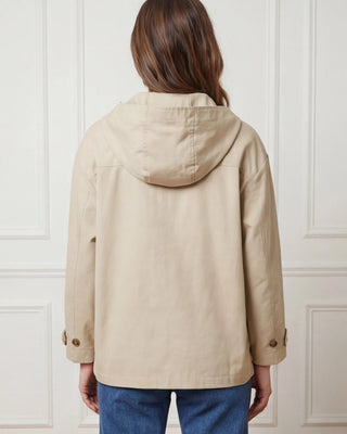 Eva Hooded Jacket 'Beige'