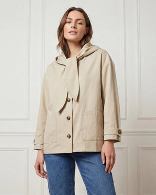 Eva Hooded Jacket 'Beige'
