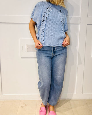 Laurel Knit Jumper ‘Blue’