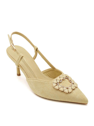 Cleo Heels 'Butter Yellow'