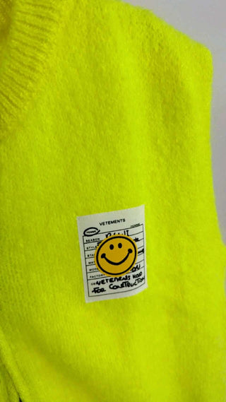 Cara Zip Neon Knit ‘Neon Yellow’