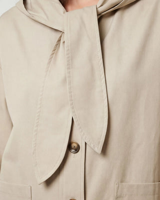 Eva Hooded Jacket 'Beige'