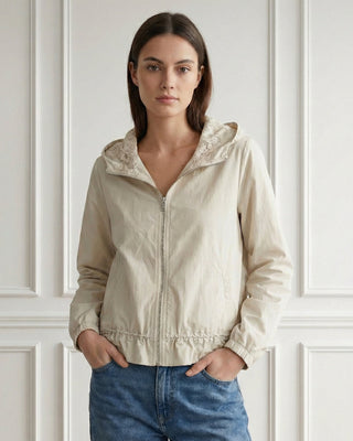 Thea Lace Rain Jacket 'Beige'