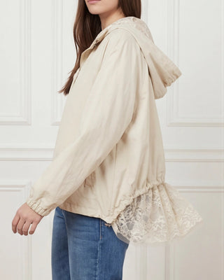 Thea Lace Rain Jacket 'Beige'