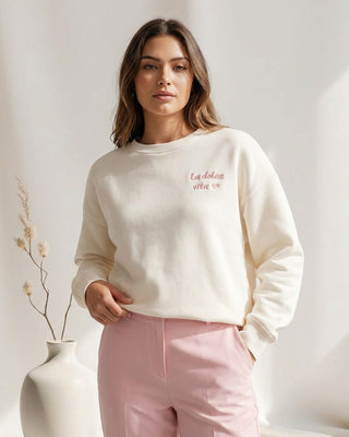 Dolce Vita Sweatshirt 'Cream'
