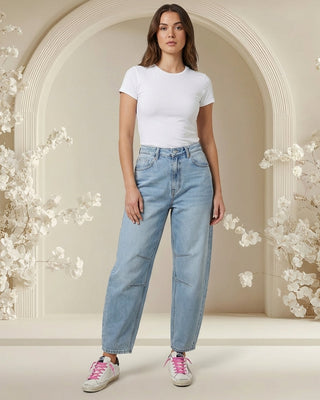Clara Balloon Leg Jeans 'Denim'