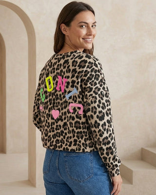 Iconic Sweatshirt 'Leopard'