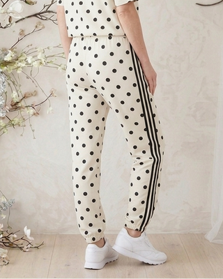 Magnolia Polka Dot Trousers 'Off White & Black' LIVE
