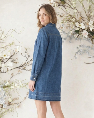 Essential Denim Dress 'Denim'