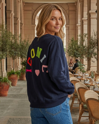 Iconic Sweatshirt 'Navy'