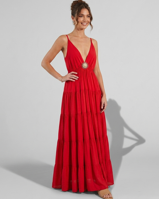 Susie Dress 'Red'