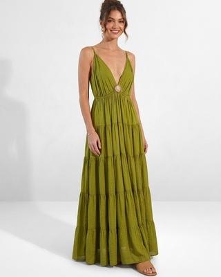 Susie Dress 'Pistachio Green'