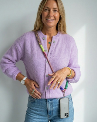 Phone & Bag Strap 'Lilac/Navy/Neon/Pink'