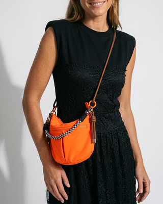 Off Duty Bucket Handbag 'Neon Orange'