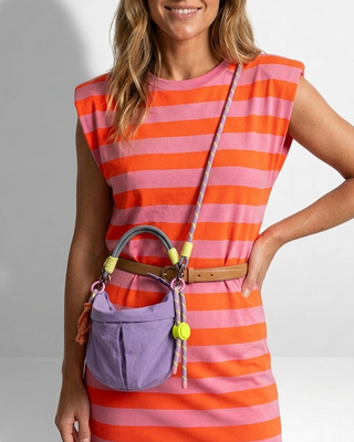 Off Duty Bucket Handbag 'Lilac'
