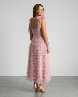 Elvira Tulle Dress 'Baby Pink'