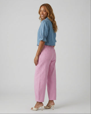 Blush Balloon Leg Trousers 'Baby Pink'
