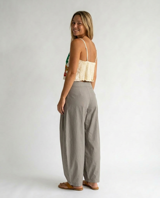 Nomad Cotton Trousers 'Taupe'