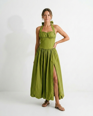 Romeo Dress 'Pistachio Green'