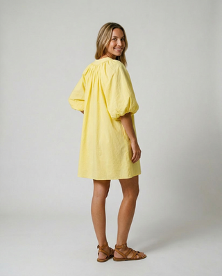 Sandy Cotton Dress 'Yellow'