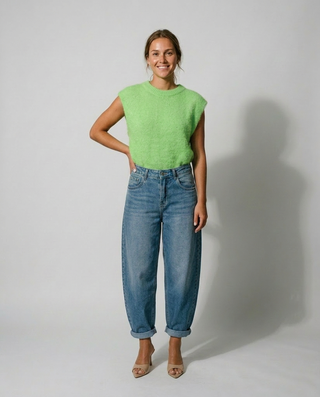 Angie Balloon Leg Jeans 'Denim'