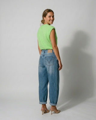 Angie Balloon Leg Jeans 'Denim'