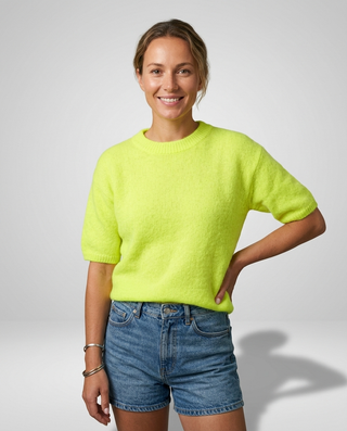 Elly Kid Mohair Jumper 'Neon'