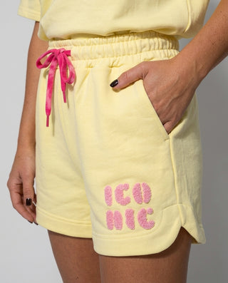 Isla Cotton Shorts 'Lemon'