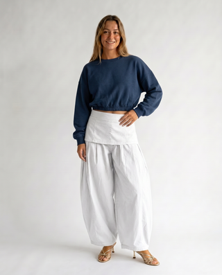Nomad Cotton Trousers 'White'