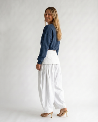 Nomad Cotton Trousers 'White'