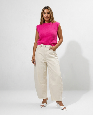 Kate Balloon Leg Jeans 'Cream'