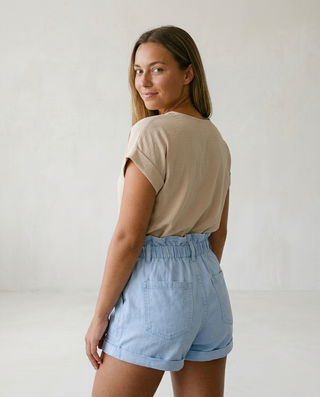 Sophie Denim Shorts 'Baby Blue'