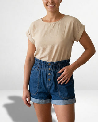 Sophie Denim Shorts 'Dark Denim'