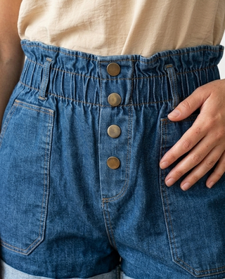 Sophie Denim Shorts 'Dark Denim'