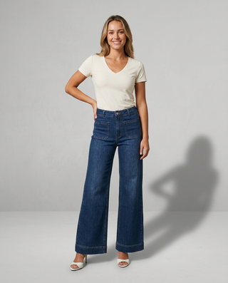 Rant & Rave Wide Leg Jeans LIVE