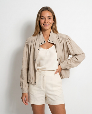 Marea Viscose Jacket 'Beige'