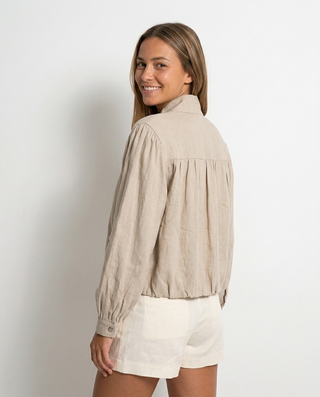 Marea Viscose Jacket 'Beige'