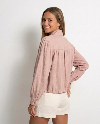 Marea Viscose Jacket 'Dusty Pink'