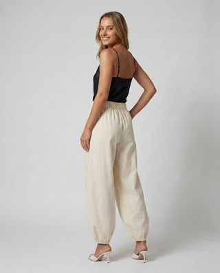 Kova Balloon Leg Trousers 'Cream'