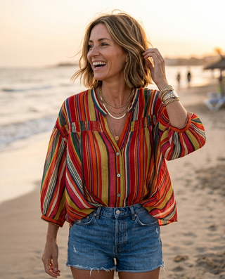 Meadow Striped Shirt 'Multicoloured'