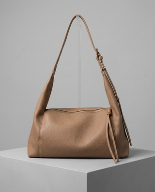 Emily Faux Leather Bag 'Nude'