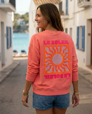 Le Soleil Sweatshirt 'Neon Coral'